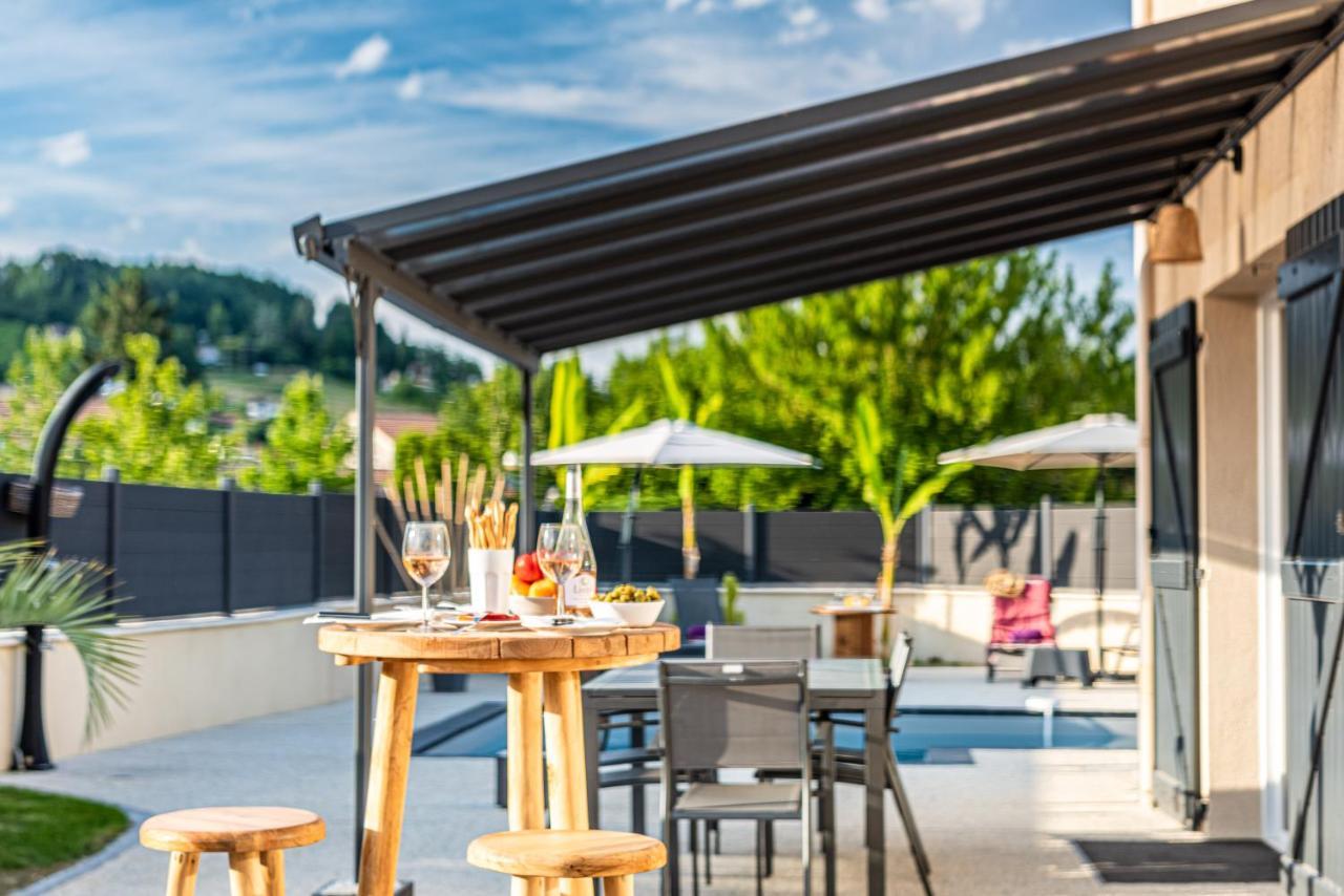 Villa Des Oliviers Sublime Villa Avec Piscine Chauffee Et Privee Et Baby Foot Bon-Encontre Екстериор снимка