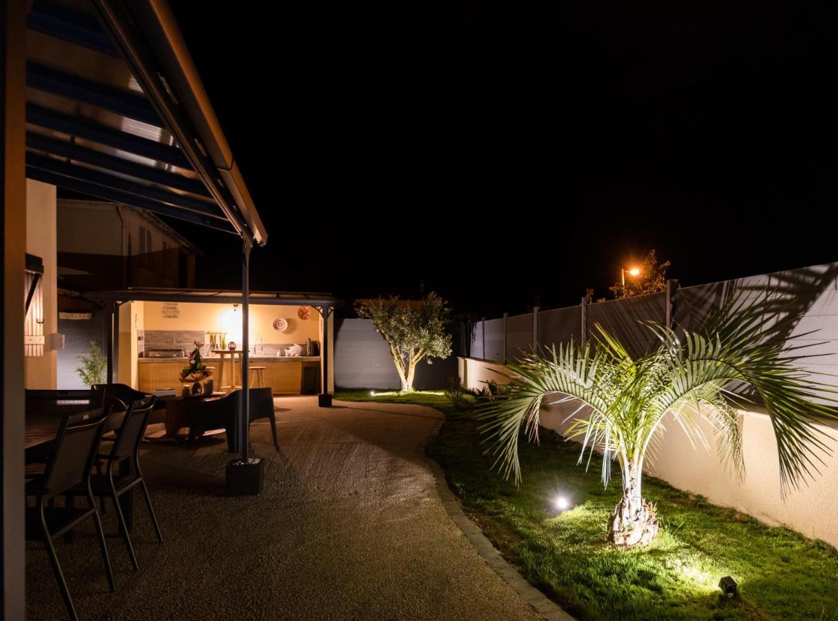 Villa Des Oliviers Sublime Villa Avec Piscine Chauffee Et Privee Et Baby Foot Bon-Encontre Екстериор снимка
