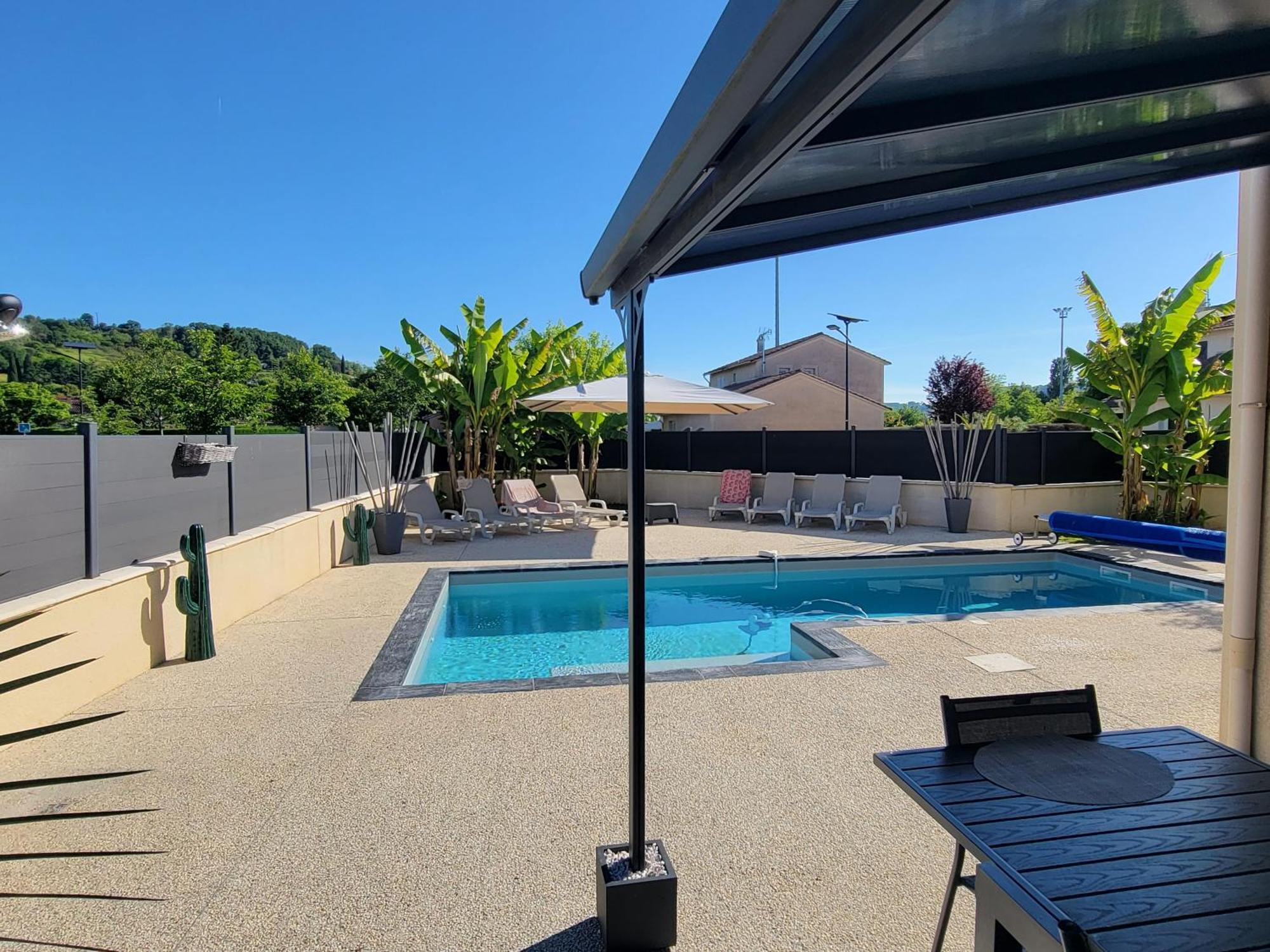 Villa Des Oliviers Sublime Villa Avec Piscine Chauffee Et Privee Et Baby Foot Bon-Encontre Екстериор снимка