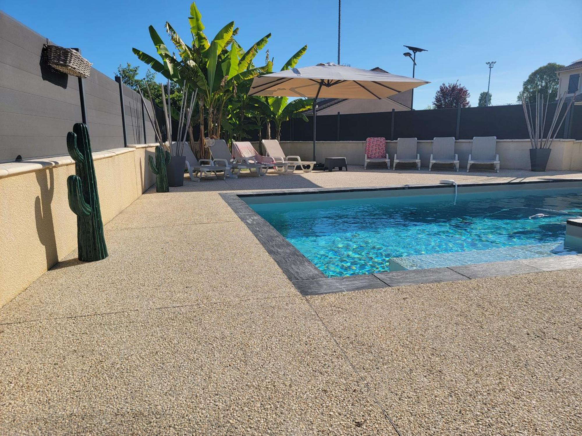 Villa Des Oliviers Sublime Villa Avec Piscine Chauffee Et Privee Et Baby Foot Bon-Encontre Екстериор снимка