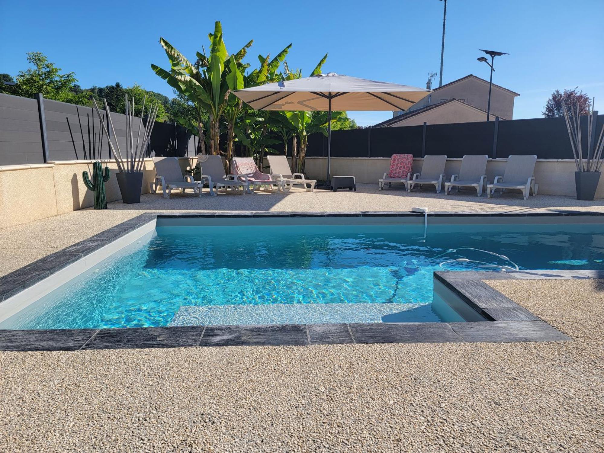 Villa Des Oliviers Sublime Villa Avec Piscine Chauffee Et Privee Et Baby Foot Bon-Encontre Екстериор снимка